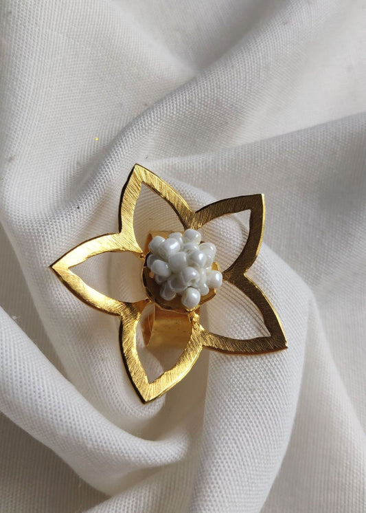 Flower Frame Ring